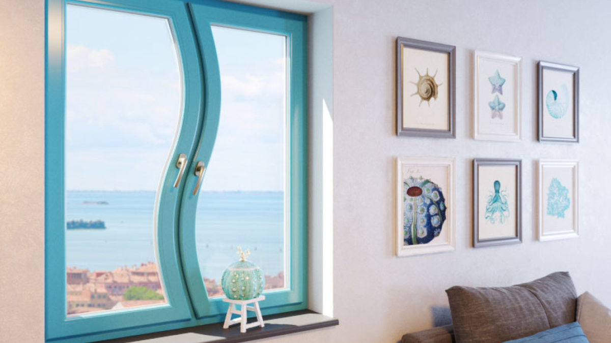 Цветные окна: революция в современном дизайне интерьера и архитектуры - 5